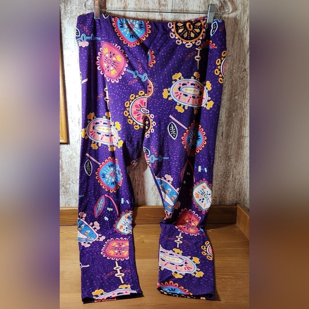 Colorful Patterned Leggings